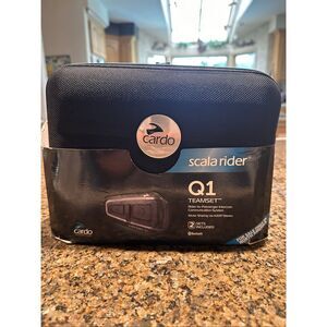 New Scala Rider Q1 Teamset bluetooth motorcycle intercom system